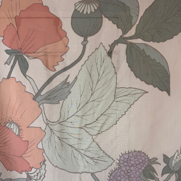 Fraas Cotton-Silk Blend Floral Scarf – New with tag - Picture 7 of 14